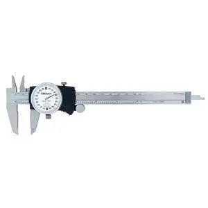 505-740 D6"X Dial Caliper, 0.2"/Rev, 0"-6", 0.001" 505-740 D6"X Dial Caliper, 0.2"/Rev, 0"-6", 0.001"