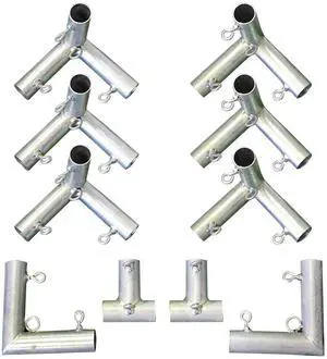 Cimarronsports 10" Lx 10" Wx 10" H Outdoor Golf Frame Corner Kit - Frame Poles Not Included Cimarronsports 10" Lx 10" Wx 10" H Outdoor Golf Frame Corner Kit - Frame Poles Not Included