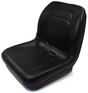 Black Vinyl Seat LGT100BL Fits Bobcat Skid Steer Loader AT327445 Black Vinyl Seat LGT100BL Fits Bobcat Skid Steer Loader AT327445