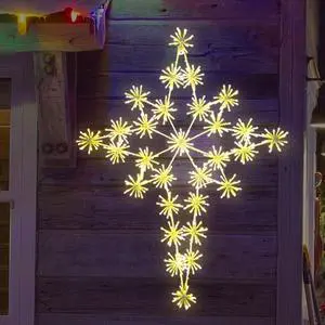Large 39"x29.5" Twinkle 464 LED Bethlehem Star Super-Bright Warm White LEDs Outdoor Christmas Decoration with 16 Functions Waterproof for Home Party Wall Hanging Large 39"x29.5" Twinkle 464 LED Bethlehem Star Super-Bright Warm White LEDs Outdoor Christmas Decoration with 16 Functions Waterproof for Home Party Wall Hanging
