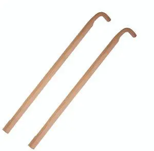 48" Wooden Cultivator Handles, Replacement Set of 2 for Low and High Wheel Cultivators Farm Garden, Amish Made 48" Wooden Cultivator Handles, Replacement Set of 2 for Low and High Wheel Cultivators Farm Garden, Amish Made
