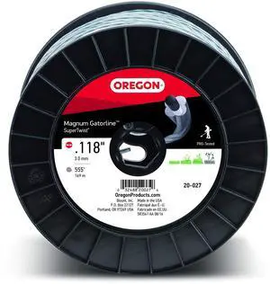 20-027 Super-Twist Magnum Gatorline String Trimmer Line.118-Inch Diameter 3-Pound Spool, Black 20-027 Super-Twist Magnum Gatorline String Trimmer Line.118-Inch Diameter 3-Pound Spool, Black
