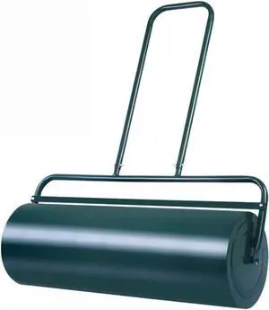 Lawn Roller, Push/Pull/Tow Behind Water/Sand Filled Steel Sod Drum Roller with U-Shaped Handle, Yard Roller for Garden Backyard Grass, 13 Gallon/48 L, 24"x13", Green Lawn Roller, Push/Pull/Tow Behind Water/Sand Filled Steel Sod Drum Roller with U-Shaped Handle, Yard Roller for Garden Backyard Grass, 13 Gallon/48 L, 24"x13", Green