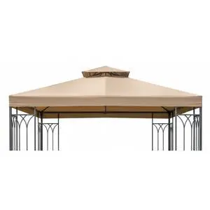 Durable 350 Replacement Canopy Top Compatible with 2019 Gardenline 10' x 10' Gazebo Models 7884-19 (2019), 22466 - Beige Durable 350 Replacement Canopy Top Compatible with 2019 Gardenline 10' x 10' Gazebo Models 7884-19 (2019), 22466 - Beige
