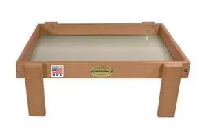 Amish American Made Platform Bird Feeder, Free Standing Ground Bird Feeders for Outdoors, with Raised Seed Tray for Wild Birds, Chicken, Squirrel, Gift for Birdwatchers (Cedar) Amish American Made Platform Bird Feeder, Free Standing Ground Bird Feeders for Outdoors, with Raised Seed Tray for Wild Birds, Chicken, Squirrel, Gift for Birdwatchers (Cedar)