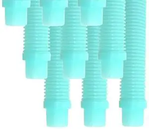 9 Pack Universal Pool Cleaner Hose 48" Long Aqua Color for Kreepy Krauly, Baracuda G3, G4 9 Pack Universal Pool Cleaner Hose 48" Long Aqua Color for Kreepy Krauly, Baracuda G3, G4