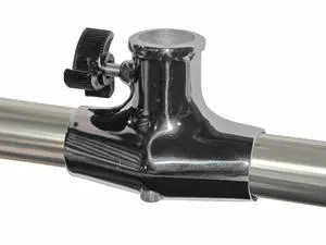 Taylor Made Boat Flag Pole Socket Rail Mount, Stainless Steel for 1/8" to 1-1/4" Rails, 1" Flag Staff with Thumb Screw, Adjustable to Any Angle, Perpendicular Mount - 974 Taylor Made Boat Flag Pole Socket Rail Mount, Stainless Steel for 1/8" to 1-1/4" Rails, 1" Flag Staff with Thumb Screw, Adjustable to Any Angle, Perpendicular Mount - 974