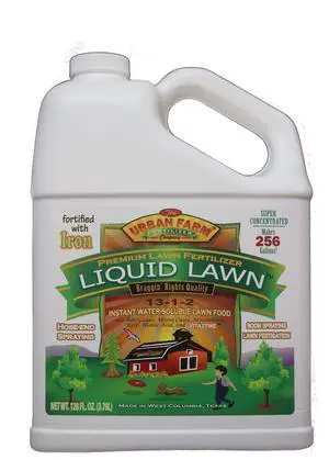 Liquid Lawn Fertilizer, 1 gallon, 13-1-2 Liquid Lawn Fertilizer, 1 gallon, 13-1-2