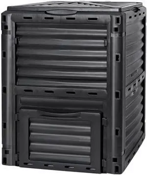 Large Garden Compost Bin, 80 Gallon (300L) Outdoor Composter Tumbler from BPA-Free Material for Fast Creation of Fertile Soil, Lightweight, Easy Assembly and Kitchen Waste Composting Large Garden Compost Bin, 80 Gallon (300L) Outdoor Composter Tumbler from BPA-Free Material for Fast Creation of Fertile Soil, Lightweight, Easy Assembly and Kitchen Waste Composting