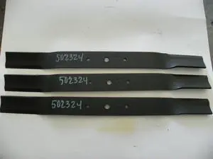 King Kutter 72" Finish Mower Blades Set of 3, Code 502324 King Kutter 72" Finish Mower Blades Set of 3, Code 502324