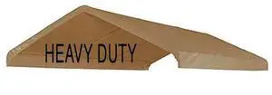 10X20 Heavy Duty Beige Canopy Top Cover with Valance Event Structure 10X20 Heavy Duty Beige Canopy Top Cover with Valance Event Structure