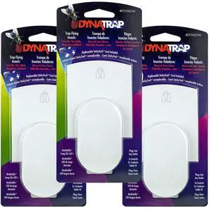 DT3005W-DS3 Fruit Fly, Gnat, Moth and Fly Discreet Outlet Trap - 3 Pack DT3005W-DS3 Fruit Fly, Gnat, Moth and Fly Discreet Outlet Trap - 3 Pack