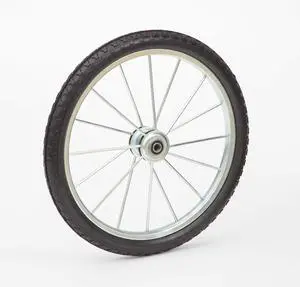 20" to 26" Flat Free Wheel | Heavy Duty Metal Spoke Wheels | 3" Hub, 5/8" Axle Bearing | Spoke Wheel for Utility Carts | 20" x 1.95" Tire | Lapp Wagons 20" to 26" Flat Free Wheel | Heavy Duty Metal Spoke Wheels | 3" Hub, 5/8" Axle Bearing | Spoke Wheel for Utility Carts | 20" x 1.95" Tire | Lapp Wagons