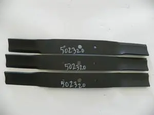 King Kutter 60" Finish Mower Blades Set of 3, Code 502320 King Kutter 60" Finish Mower Blades Set of 3, Code 502320