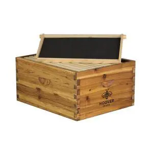 10 Frame Langstroth Deep Brood Box Dipped in 100% Beeswax Includes Wooden Frames & Waxed Foundations (Unassembled) 10 Frame Langstroth Deep Brood Box Dipped in 100% Beeswax Includes Wooden Frames & Waxed Foundations (Unassembled)