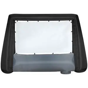 Inflatable Movie Screen, Black/Gray/White Inflatable Movie Screen, Black/Gray/White