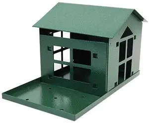 Peanut Pantry Squirrel Feeder - Heavy Duty Steel - Premium Verdigris Finish - Made in USA (SQF1) Peanut Pantry Squirrel Feeder - Heavy Duty Steel - Premium Verdigris Finish - Made in USA (SQF1)