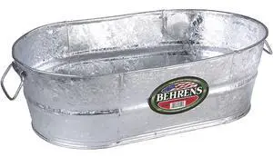 Tub 10.5 Gal Oval Galvanized Tub 10.5 Gal Oval Galvanized