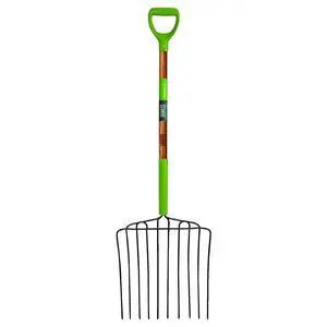 2827000 10-Tine Welded Steel Ensilage Fork with Hardwood Handle and D-Grip, 52-Inch, Brown 2827000 10-Tine Welded Steel Ensilage Fork with Hardwood Handle and D-Grip, 52-Inch, Brown