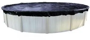 30 Foot Round Above Ground Swimming Pool Winter Cover with 4 Foot of Overlap, Cable, Ratchet and Metallic Grommets, Pool Cover Only 30 Foot Round Above Ground Swimming Pool Winter Cover with 4 Foot of Overlap, Cable, Ratchet and Metallic Grommets, Pool Cover Only