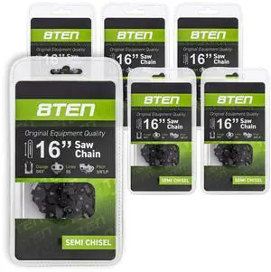 Chainsaw Chain for Stihl MS170 MS180 017 009 019 023 PM400 61 PMM3 55 16 inch 0.043 3/8 LP 55DL 6 Pack Chainsaw Chain for Stihl MS170 MS180 017 009 019 023 PM400 61 PMM3 55 16 inch 0.043 3/8 LP 55DL 6 Pack