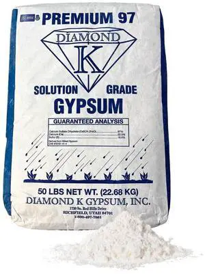 Gypsum Powder - Purest and Soluble Houseplant Food Fertilizer for Indoor Plants, Outdoor, Lawn, Vegetables - Indoor Plant Nutrients, Improve Plant Growth (50 Pounds) Gypsum Powder - Purest and Soluble Houseplant Food Fertilizer for Indoor Plants, Outdoor, Lawn, Vegetables - Indoor Plant Nutrients, Improve Plant Growth (50 Pounds)