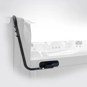 Cover Lifts Pivot Top Mount Spa & Hot Tub Cover Lift Removal System Double Coated Aluminum Structure Fits Most Spas & Hot Tubs (Black) Cover Lifts Pivot Top Mount Spa & Hot Tub Cover Lift Removal System Double Coated Aluminum Structure Fits Most Spas & Hot Tubs (Black)