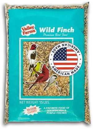 Wild Finch Mix (15 LB) Wild Bird Food for Outside Feeders, Wild Bird Seed with Millet and Chopped Sunflower Hearts for Birds, Finch Seed for Finch Feeders, Sunflower Kernels Wild Finch Mix (15 LB) Wild Bird Food for Outside Feeders, Wild Bird Seed with Millet and Chopped Sunflower Hearts for Birds, Finch Seed for Finch Feeders, Sunflower Kernels