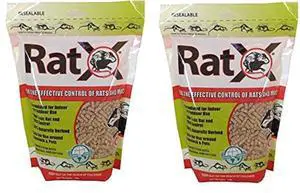 (2 Pack) All-Natural Non-Toxic Rat and Mouse Killer Pellets, 3-Pound Bags (2 Pack) All-Natural Non-Toxic Rat and Mouse Killer Pellets, 3-Pound Bags