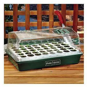 Bio Dome Seed Starter Kit with 40 Jumbo Cell Planting Block, Base Tray, Humidity Dome & 40 Bio Sponges Bio Dome Seed Starter Kit with 40 Jumbo Cell Planting Block, Base Tray, Humidity Dome & 40 Bio Sponges