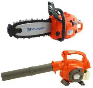 125B Kids Toy Battery Operated Leaf Blower & Chainsaw Pretend Play Set 125B Kids Toy Battery Operated Leaf Blower & Chainsaw Pretend Play Set