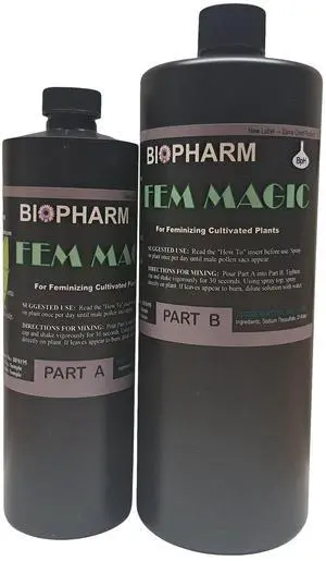 Fem Magic Seed Feminizer Spray for Medical Plant Cross Breeding, Feminization Spray, One Plant Use Fem Magic Seed Feminizer Spray for Medical Plant Cross Breeding, Feminization Spray, One Plant Use