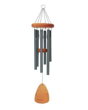 24-inch Redwood Wind Chime in Forest Green by Wind River for Patio, Backyard, Garden, and Outdoor décor. Made in the USA 24-inch Redwood Wind Chime in Forest Green by Wind River for Patio, Backyard, Garden, and Outdoor décor. Made in the USA