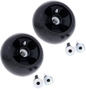 OEM 5inches Deck Wheel Kit 2 Pack 240 245 260 265 320 335 345 LX 255 266 GX 325 F 725 AM125172 OEM 5inches Deck Wheel Kit 2 Pack 240 245 260 265 320 335 345 LX 255 266 GX 325 F 725 AM125172