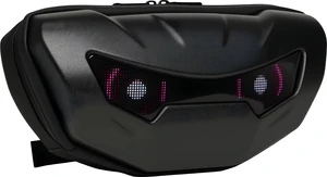 SCR-3 Motorcycle LED Display Helmet Bag, Bluetooth Control LED Eye Screen Hard Shell Crossbody Sling Shoulder Bag, 2L Capacity Motorbike Riding Storage Case SCR-3 Motorcycle LED Display Helmet Bag, Bluetooth Control LED Eye Screen Hard Shell Crossbody Sling Shoulder Bag, 2L Capacity Motorbike Riding Storage Case