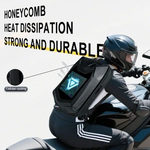T14 LED Backpack 12L Capacity Bluetooth Control Smart Display Backpack For Motorcycle Riding T14 LED Backpack 12L Capacity Bluetooth Control Smart Display Backpack For Motorcycle Riding