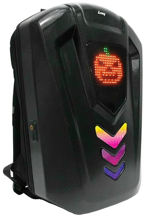 WWZ-1 Dauntless Smart LED Backpack, Bluetooth Control, P5.25 Screen 16×16, 210 Encryption Oxford Fabric, 46×32.9×17.5cm WWZ-1 Dauntless Smart LED Backpack, Bluetooth Control, P5.25 Screen 16×16, 210 Encryption Oxford Fabric, 46×32.9×17.5cm