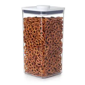 POP Container - Airtight Food Storage - Big Square Tall 6.0 Qt Ideal for bulk snacks and cereal POP Container - Airtight Food Storage - Big Square Tall 6.0 Qt Ideal for bulk snacks and cereal