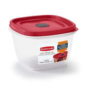 7 cups Food Storage Container 3 Pack Clear 7 cups Food Storage Container 3 Pack Clear