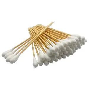 6 Inch Long Large Size Cotton Swabs 100PCS,Bamboo Sticks & Highly Absorbent Tipped Applicators for Pet Care 6 Inch Long Large Size Cotton Swabs 100PCS,Bamboo Sticks & Highly Absorbent Tipped Applicators for Pet Care