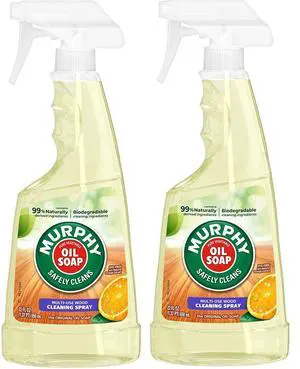 Oil Multi-Use Wood Cleaner Spray with Orange Oil, 22 Fl Oz (Pack of 2) Oil Multi-Use Wood Cleaner Spray with Orange Oil, 22 Fl Oz (Pack of 2)