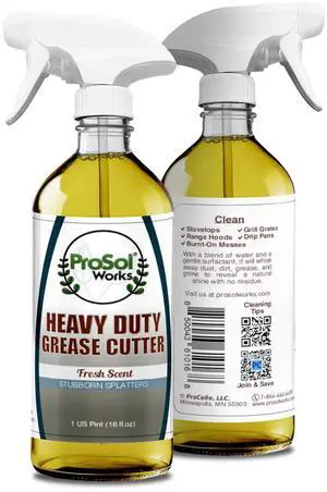 Degreaser Cleaner Heavy Duty Cleaning Spray 16 oz - Kitchen Cleaner for Stubborn Splatters, Stove Top, Grill, Drip Pans, & Oven Cleaner - Safe on All Surfaces - Fresh Scent Degreaser Cleaner Heavy Duty Cleaning Spray 16 oz - Kitchen Cleaner for Stubborn Splatters, Stove Top, Grill, Drip Pans, & Oven Cleaner - Safe on All Surfaces - Fresh Scent