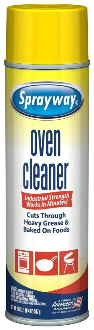 Heavy-Duty Oven & Grill Cleaner, Removes Oil & Grease, 20 Oz, 1.25 Pound (Pack of 1), 20 Fl Oz (SW824R) Heavy-Duty Oven & Grill Cleaner, Removes Oil & Grease, 20 Oz, 1.25 Pound (Pack of 1), 20 Fl Oz (SW824R)