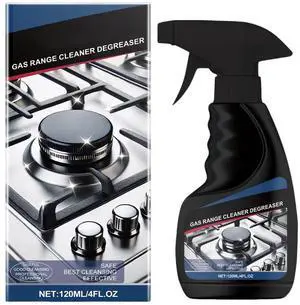 120ML Gas Range Cleaner Degreaser,Effective Clean Up Kitchen Oil Stains,Grease & Grime Remover, Kitchen Cooktop Cleaning Spray 120ML Gas Range Cleaner Degreaser,Effective Clean Up Kitchen Oil Stains,Grease & Grime Remover, Kitchen Cooktop Cleaning Spray