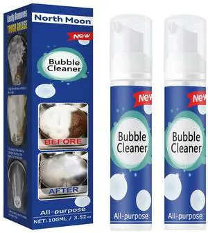 Bubble Cleaner Foaming Heavy Oil Stain Cleaner, All Purpose Bubble Cleaner Kitchen Deep Cleaning Spray, All-purpose Rinse-free Cleaning Spray(2PC) Bubble Cleaner Foaming Heavy Oil Stain Cleaner, All Purpose Bubble Cleaner Kitchen Deep Cleaning Spray, All-purpose Rinse-free Cleaning Spray(2PC)