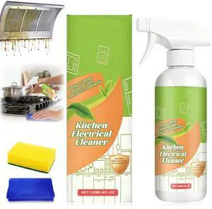 Kitchen Cleaner Spray, Cleanse Kitchen Appliance Cleaner, Multi-purpose Household and Kitchen Cleaning Spray for Oven, Stove, Range Hood & Appliances (120ML) Kitchen Cleaner Spray, Cleanse Kitchen Appliance Cleaner, Multi-purpose Household and Kitchen Cleaning Spray for Oven, Stove, Range Hood & Appliances (120ML)
