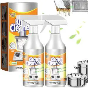 Kitchen Foam Cleaner,Stubborn Stains Cleaner,Powerful Clean Kitchen Oil Stains,All Purpose Cleaner,For Range Hood,Oven,Pots, etc2PCS Kitchen Foam Cleaner,Stubborn Stains Cleaner,Powerful Clean Kitchen Oil Stains,All Purpose Cleaner,For Range Hood,Oven,Pots, etc2PCS