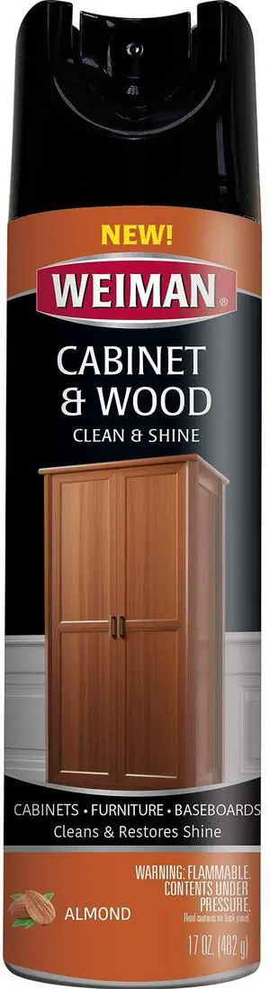 Cabinet & Furniture Polish - 17 Ounce - Aerosol Protect Clean Polish Wax Your Wood Tables Chairs Cabinets Cabinet & Furniture Polish - 17 Ounce - Aerosol Protect Clean Polish Wax Your Wood Tables Chairs Cabinets