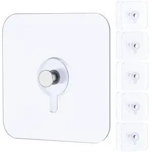 10 Pcs Self Adhesive Picture Hooks 40 lbs Load No Drill Screw Stickers 2.64" Heavy Duty Picture Hangers Without Nails Wall Hooks for Hanging Waterproof Frame Hangers Sticky Hooks for Bathroom 10 Pcs Self Adhesive Picture Hooks 40 lbs Load No Drill Screw Stickers 2.64" Heavy Duty Picture Hangers Without Nails Wall Hooks for Hanging Waterproof Frame Hangers Sticky Hooks for Bathroom