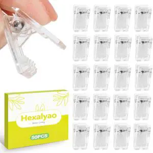 50 Pcs Self-Adhesive Clear Clips for Hanging Photos Tapestries Posters and String Lights Decorative Wall Hooks for Home Office Party Supplies 50 Pcs Self-Adhesive Clear Clips for Hanging Photos Tapestries Posters and String Lights Decorative Wall Hooks for Home Office Party Supplies